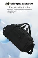 Bolsa de equipaje seca y húmeda separada con compartimento para zapatos independiente, bolso de lona de viaje, entrenamiento, Fitness, deportes, gimnasio, bolsa de Yoga - details 20