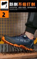 Zapatos Universales de Seguridad para Hombres Cabeza de Acero, A Prueba de Golpes, Antideslizantes, Hebilla Giratoria, Resistentes al Desgaste - details 30