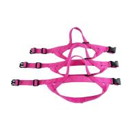 Chaleco de nailon para caminar para mascotas, chaleco ajustable resistente al desgaste para caminar con correa para perros con tiras reflectantes a prueba de explosiones - details 8