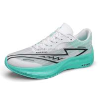 Nueva marca de alta calidad para correr, zapatos deportivos de malla ligera y flexible Eva para hombre, fibra de carbono 36-45 - details 0
