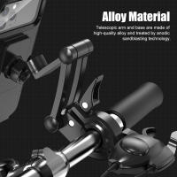 Soporte Universal de teléfono para motocicleta carcasa dura impermeable para teléfono soporte ajustable de 360 ​​° para teléfono móvil de bicicleta de hasta 6.7 ​​pulgadas - details 7