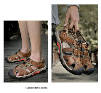 Zapatos de hombre, sandalias de malla de talla grande 38-48, novedad de verano, 2024 - details 16