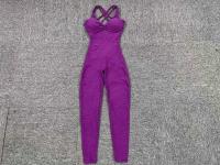 Mallas deportivas ahuecadas plisadas para otoño e invierno, conjunto de mono de Yoga, Leggings deportivos sin espalda que se abrazan al cuerpo, nuevo - details 72