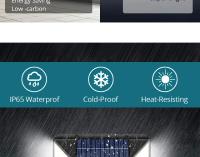 Lámpara Solar LED Exterior Impermeable Con Sensor De Movimiento Iluminación De Jardín Luz Solar Para Pared Y Calle - details 17