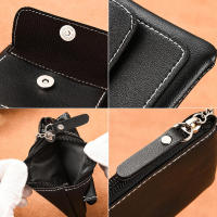 Cartera de anillo portátil ligera, llavero, lápices labiales, dinero - details 1