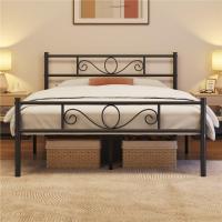 Cama Individual Hierro Cama Metálica para colchón de 90 x 190cm Cama Industrial Estructura Metal - details 51
