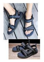 Sandalias planas informales de verano para hombre, transpirables, cómodas, modernas, combinables, ligeras, resistentes al desgaste, sandalias de playa - details 11