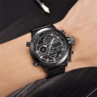 Reloj Digital de Lujo Curden Función Multifunción para Deportes Reloj de Acero Completo con LED - details 0