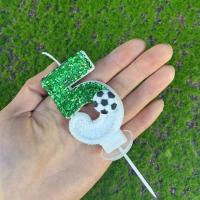 Vela de Fútbol para Cumpleaños Feliz Vela de Decoración de Luz y Fiesta para Tartas de Cumpleaños y Boda - details 5