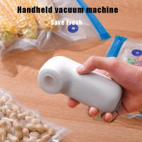 Bolsa de almacenamiento de sello de alimentos de mano máquina selladora al vacío manual bolsa de almacenamiento de sello de alimentos bomba de compresión bomba de aire portátil mini bomba de inflado - details 1