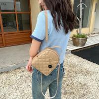 Mochila pequeña Fashiona para mujer y niña, bolso de hombro de PU con rejillas, mini mochilas escolares sual - details 13