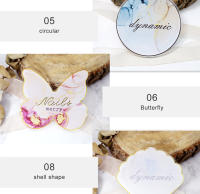 Tablero de Paleta de Acrílico para Uñas Arte Clavo 1PC Herramienta de Manicura para Mezcla de Colores Mostrador de Exhibición de Piedra de Resina de Moda - details 5