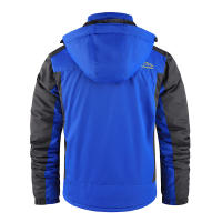 Abrigo grueso de lana para hombre para exteriores, chaqueta de invierno a prueba de viento para mantener el calor, sombrero desmontable, chaqueta informal cómoda, Parka sólida ventilada - details 5