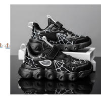 Zapatos de dibujos animados para niños, zapatillas de deporte de cuero impermeables, deporte informal para niños pequeños, Tenis para correr, zapatos para estudiantes de escuela - details 18
