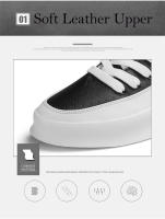 Zapatillas de deporte de alta calidad para hombre, zapatos antideslizantes para monopatín, Tenis deportivos informales, zapatos de gimnasio cómodos para adolescentes al aire libre - details 3