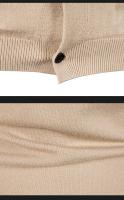 Cárdigan de punto para hombre, M-5XL de otoño, suéter fino básico elástico ajustado con cuello en V, abrigo informal versátil de Color sólido, 2024 - details 16