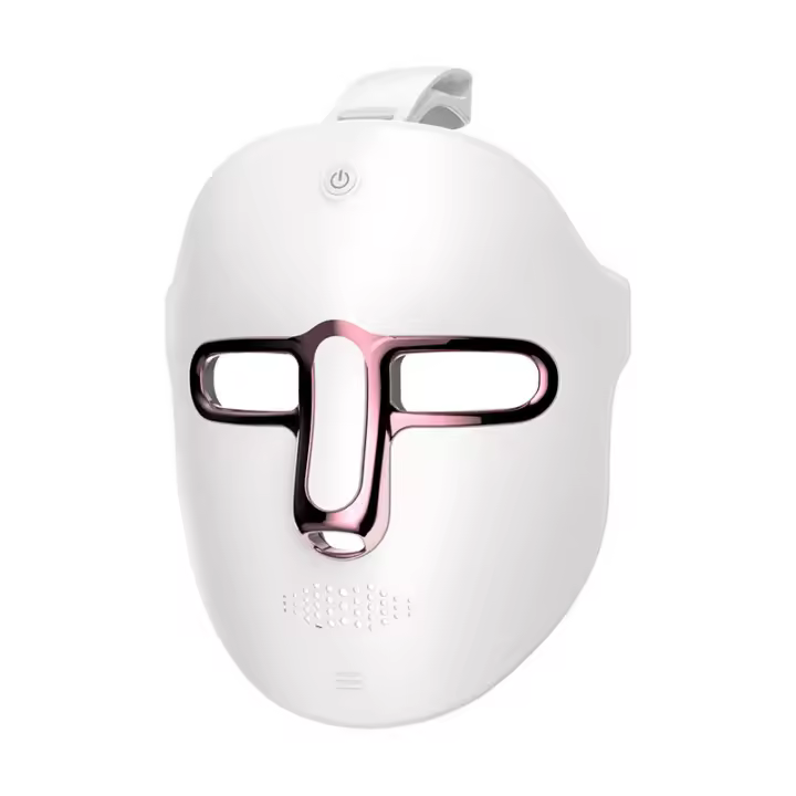 Terapia de luz LED con máscara facial, máscara LED para el cuidado de la piel facial de 7 colores, máscara de terapia de luz roja para la cara en casa - 1