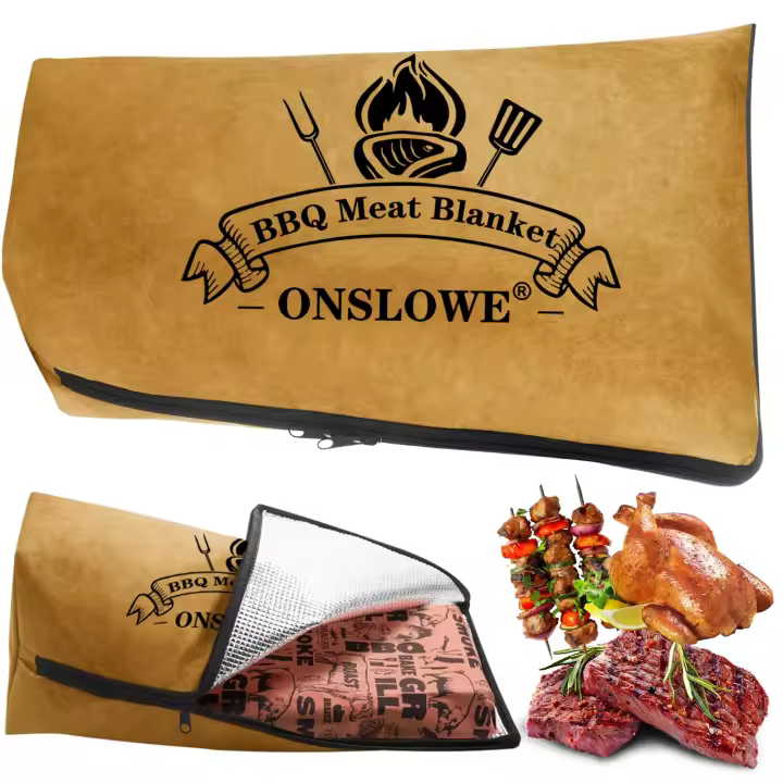 Bolsa de descanso con aislamiento reutilizable, manta de descanso para carne ahumadora - 1