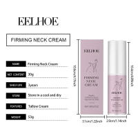 Crema de cuidado: reafirmante suave, lifting, líneas finas en el cuello, hidratante, masaje, crema de belleza para el cuello - details 0