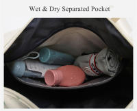 Bolsa de almacenamiento de ropa y zapatos de viaje, Maleta separada de secado húmedo, bolsa de playa de natación, accesorio de Jeans de gran tamaño, bolsa de soporte de artículos de tocador - details 8
