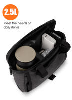 WEST BIKING-bolsa multifuncional para manillar de bicicleta, bolso de hombro y pecho con bolsillo frontal para patinete eléctrico, accesorios para ciclismo de carretera y montaña - details 10