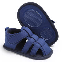 Sandalias De Verano Para Bebé Niño Casual Antideslizantes Cuero Suela De Goma Tallas Para Niños De 3 a 18 Meses - details 24