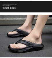Chanclas zapatos de hombre de suela gruesa pisando mierda sintiendo pellizco en la playa zapatillas marea - details 7