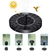 Ating cascada piscina estanque Baño de aves Panel Solar fuente bomba de agua ración de jardín - details 7
