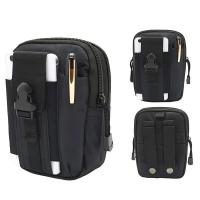 Riñonera táctica para teléfono, bolso de nailon impermeable, multifunción, informal, pequeño, para exteriores - details 2