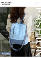 Mochila de nailon para mujer, bolso de hombro, escolar, ligero, de viaje, 2023 - details 0