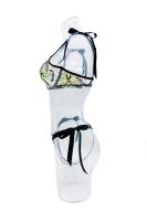 Conjunto de ropa interior de malla transparente con tirantes bordados de mariposa para mujer, lencería Sexy, ropa de realce, novedad - details 20