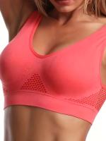 Sujetadores Deportivos de Alto Impacto para Mujeres, 5 unidades, Cuello Redondo, Alta Elasticidad, Transpirables, Absorben la - details 4