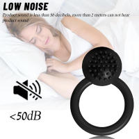 Anillo vibrador de 10 frecuencias para hombre, Juguetes sexuales retardadores de eyaculación, anillos de pareja, juguete - details 11