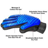 Peines de perro gato peines de mascota peines de perro peinado guantes cepillo Deshedding limpieza efectiva masaje de espalda depilde baño Animal - details 2