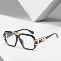 Gafas de sol cuadradas de moda con montura completa, gafas de sol Retro HD de gran tamaño con montura grande, estilo callejero, PC, gafas de sol Unisex para conducir - details 10