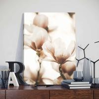 Póster de Paisaje Beige Marco JUBEER Pintura Nórdica de Otoño en Lienzo para Decoración de Interiores Tema Arte Mural para Sala de Estar Sin Marco - details 7