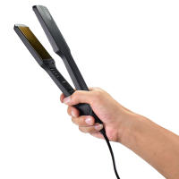 Plancha alisadora profesional, calentamiento rápido, rendimiento térmico, placa calefactora de cerámica de turmalina profesional, alisador de pelo - details 3