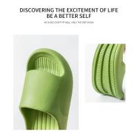 Zapatillas de casa para hombre, zapatos de baño antideslizantes de EVA, zapatillas suaves y ligeras para interior/exterior, de talla grande - details 10