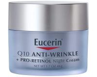 Eucerin Q10 Noche antiarrugas + Pro-Retinol, crema facial para pieles sensibles, tarro de 1,7 oz - details 2