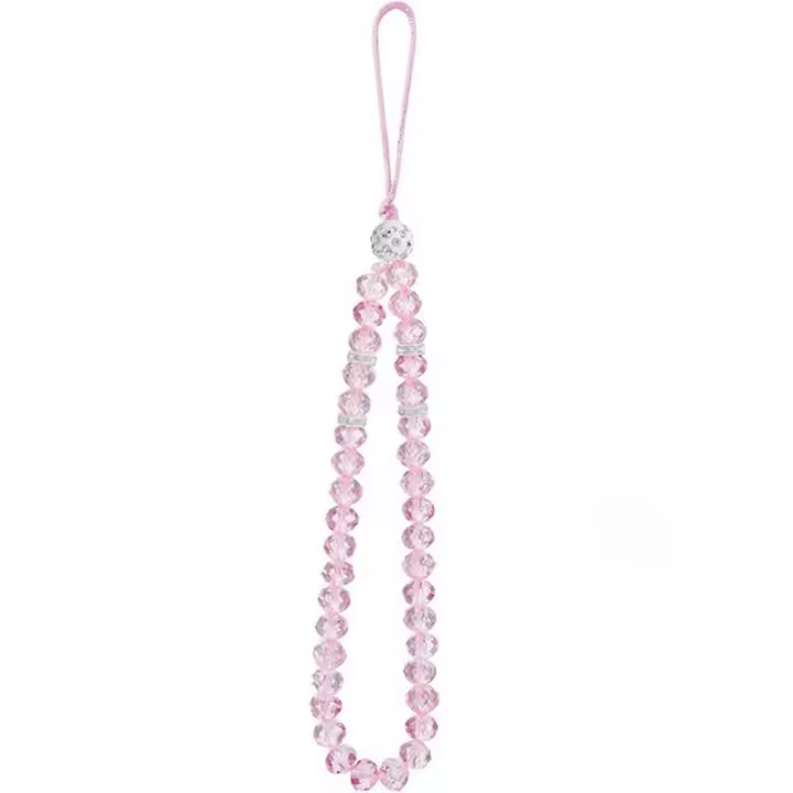 Correa para teléfono móvil, cordón para muñeca, pulsera para teléfono móvil, cordón para teléfono, funda para teléfono, cuerda con cuentas, cadena para teléfono - 1