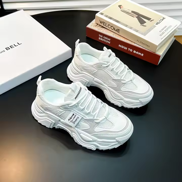 Zapatillas de Estilo Coreano para Mujer Primavera 2025 Zapatillas de Moda de Estudiantes - 1
