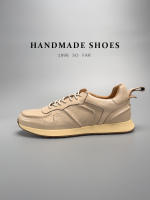 Zapatos hechos a mano de cuero vacuno de moda, transpirables y versátiles para hombre. - details 3