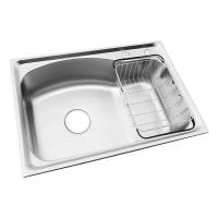Lavabo de Acero Inoxidable Montado en la Countertop Duradero, Bellezo, Rendimiento Bueno 65×44×22cm - details 3