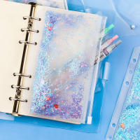 Fromthenon-Bolsa de almacenamiento con cremallera para cuaderno, accesorio divisor para planificador, diario, A5A6 en espiral - details 7