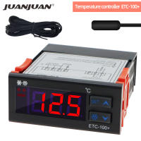 ETC-100+ Digital Temperature Controller Microcomputer Thermostats Thermostat Refrigeration Alarm 220V NTC sensor 50%off - details 0