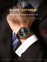 Reloj de Cuero de Lujo para Hombres Automático Impermeable Luminoso Fecha de Semana Marca Superior - details 10