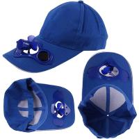 Gorra de béisbol con ventilador solar para golf, refresca tu rostro bajo el cálido sol del verano. - details 1