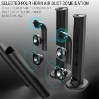 Barra de sonido para TV, con conexión AUX Altavoz Bluetooth/BT/OPT, caja de sonido 2 en 1 Separable, sistema de sonido para cine en casa, Radio FM - details 1