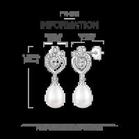 Pendientes de plata brillantes en forma de U Laza Aro para mujer, adecuados para regalos de fiesta de compromiso de aniversario, 2025 - details 16