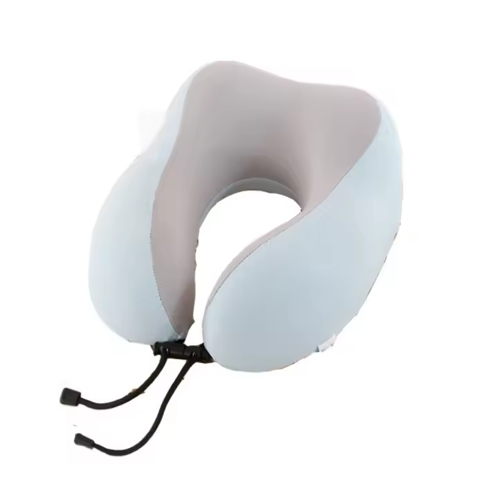 Almohada de viaje en forma de U, almohadilla portátil cómoda para el cuello para siesta, protección del cuello de 360 ​​grados, cojín de soporte para el cuello transpirable - 1